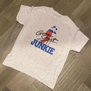 George Strait Junkie Gray Graphic T-Shirt